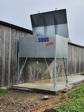 Image de Silo « SUCCES » 8,80 m³ avec Trappe Guillotine Ø200